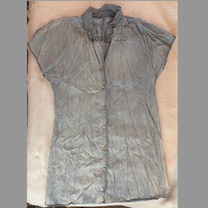 Aritzia Wilfred Chambray Top